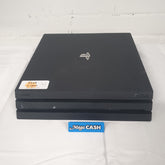 SONY GAME CONSOLE CUH-7102B PS4 PRO - 1TB W/ CONTROLLER (MISSING BACK STICKER & GRIP) & Cords